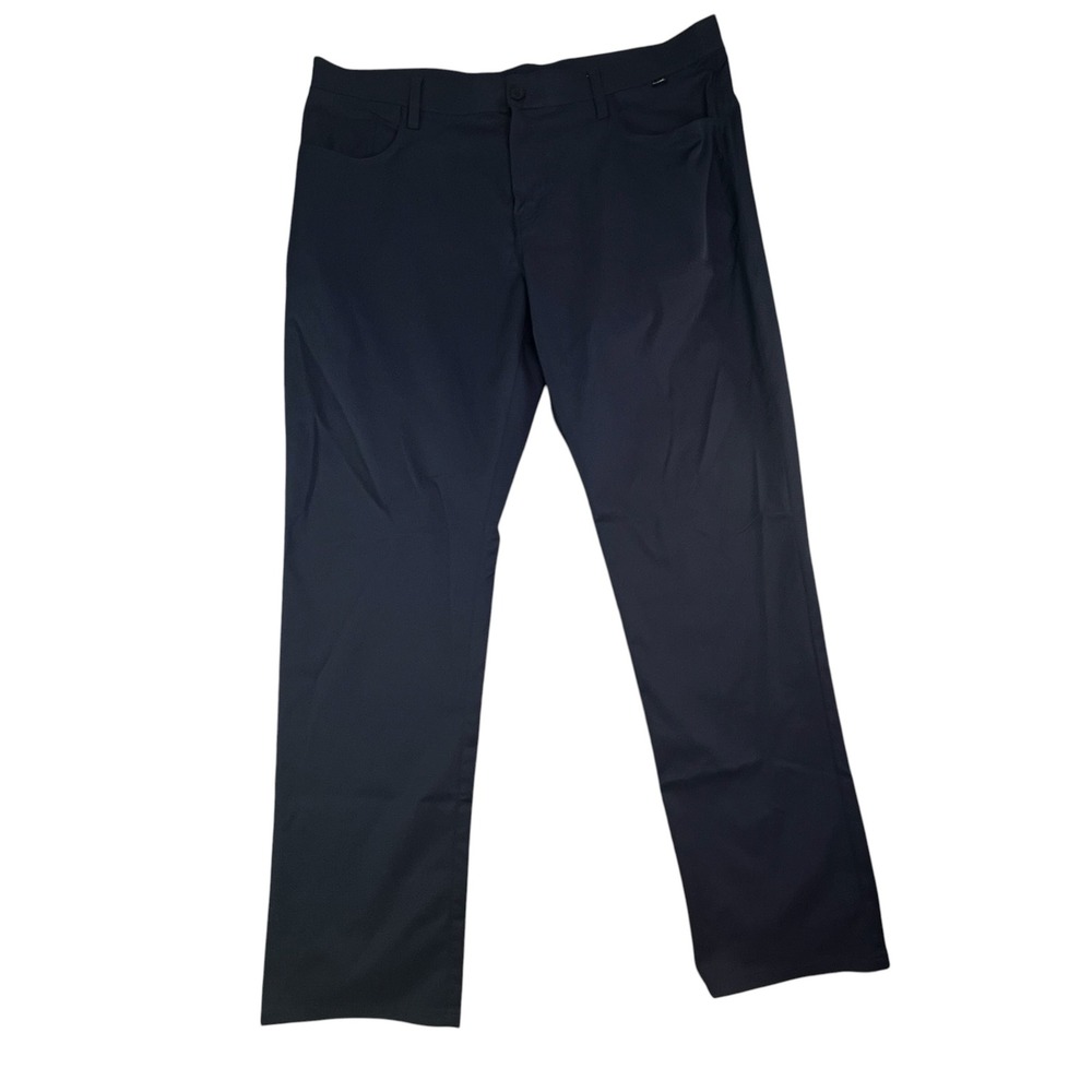 Travis Mathew Men's Navy Blue Golf Pants Size 40 Technical Performance Chinos